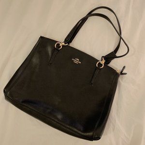 Coach Black Satchel